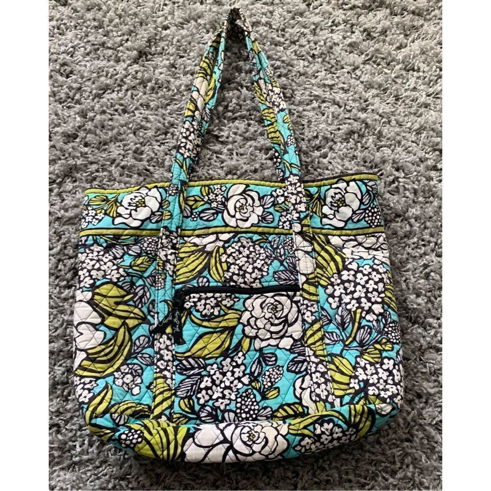 Vera Bradley Island Blooms Sweetheart Shoulder Bag Tote Purse